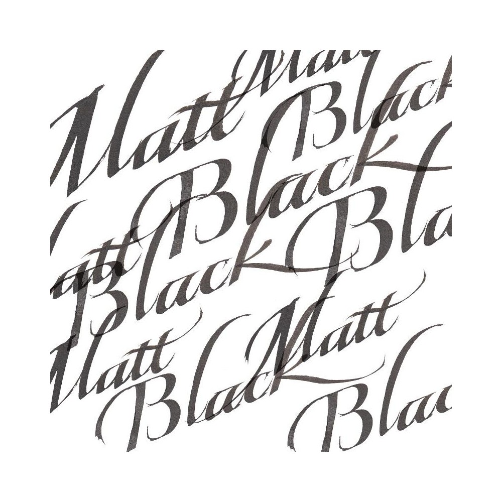 Tusz do kaligrafii DIP - Winsor & Newton - matt black, 30 ml
