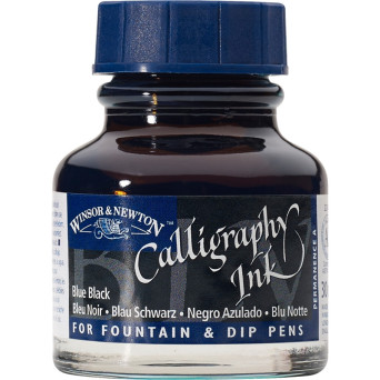 Calligraphy Inks - Blue Black - Winsor & Newton