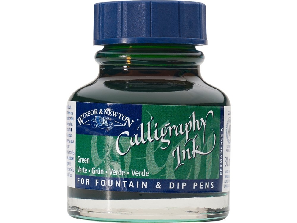 Calligraphy Inks - Green - Winsor & Newton