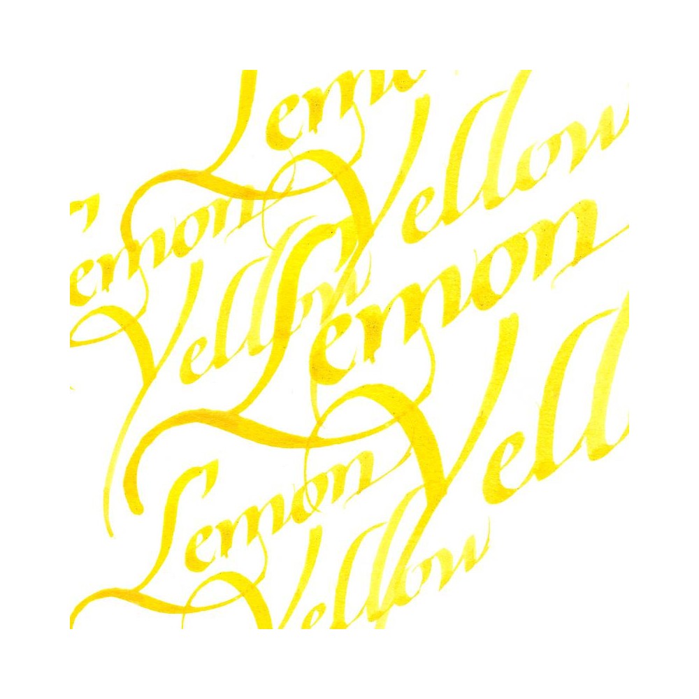 Tusz do kaligrafii - Winsor & Newton - lemon yellow, 30 ml