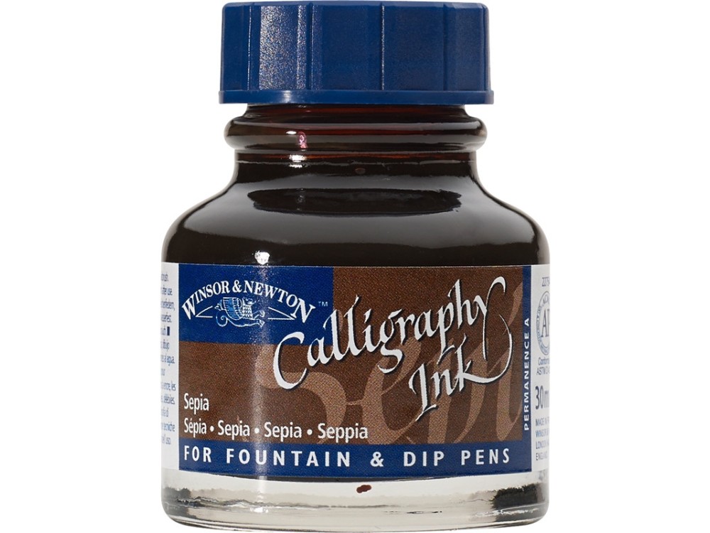 Calligraphy Inks - Sepia - Winsor & Newton
