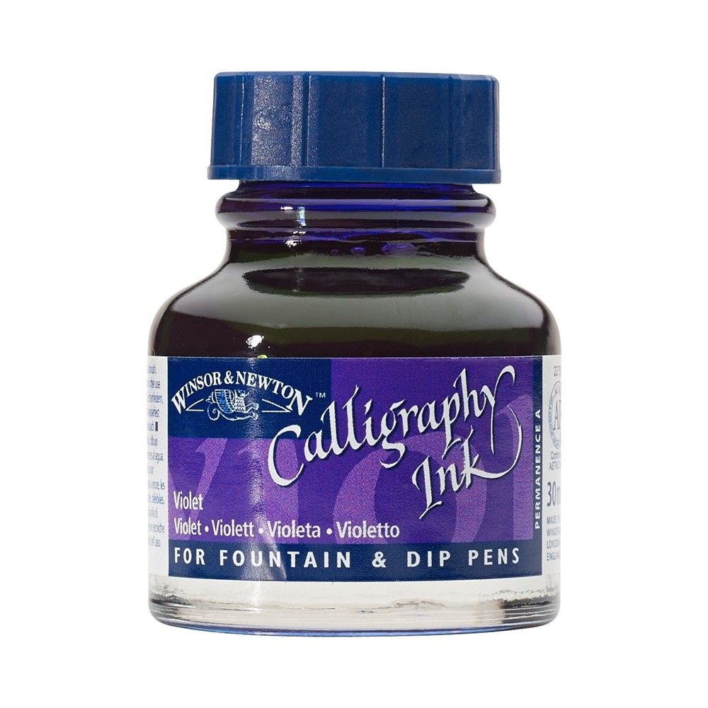 Calligraphy Inks - Violet - Winsor & Newton
