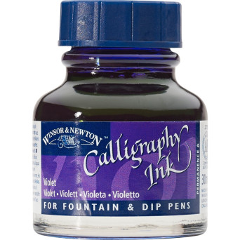 Calligraphy Inks - Violet - Winsor & Newton