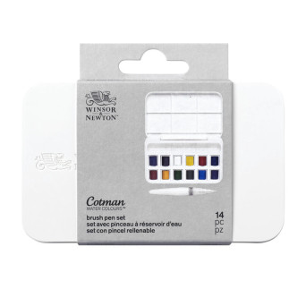 Set of watercolor paints Cotman - Winsor & Newton - 12 pcs
