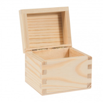 Wooden Tea Box, 1 Compartment