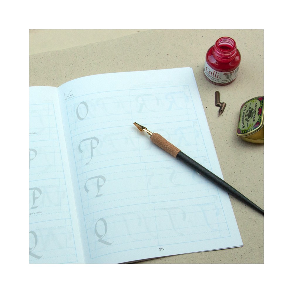 Zeszyt ćwiczeń do kaligrafii - Kuretake - Calligraphy Workbook Italic