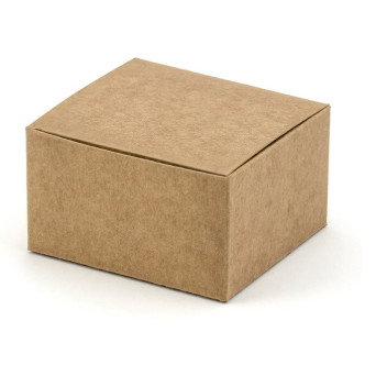 Boxes kraft 6 x 5,5 x 3,5 cm - 10 pcs