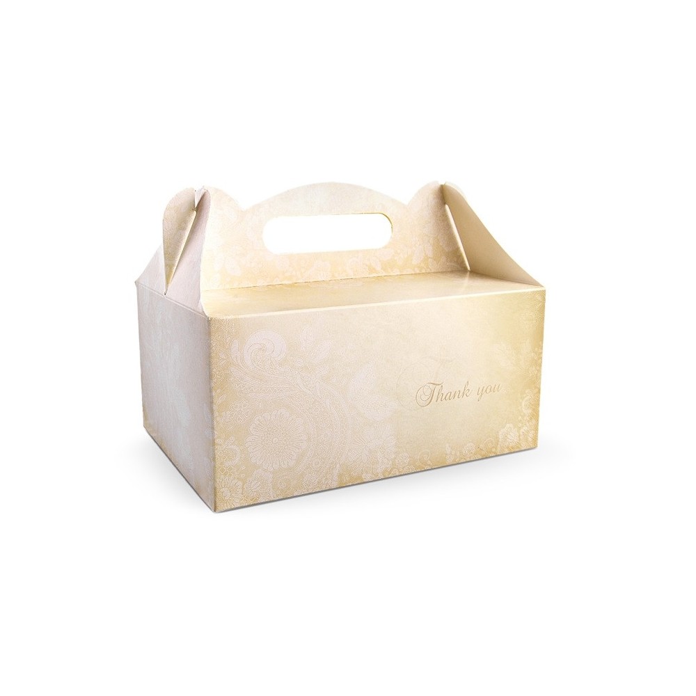 Decorative boxes for wedding cake, 10 pcs.