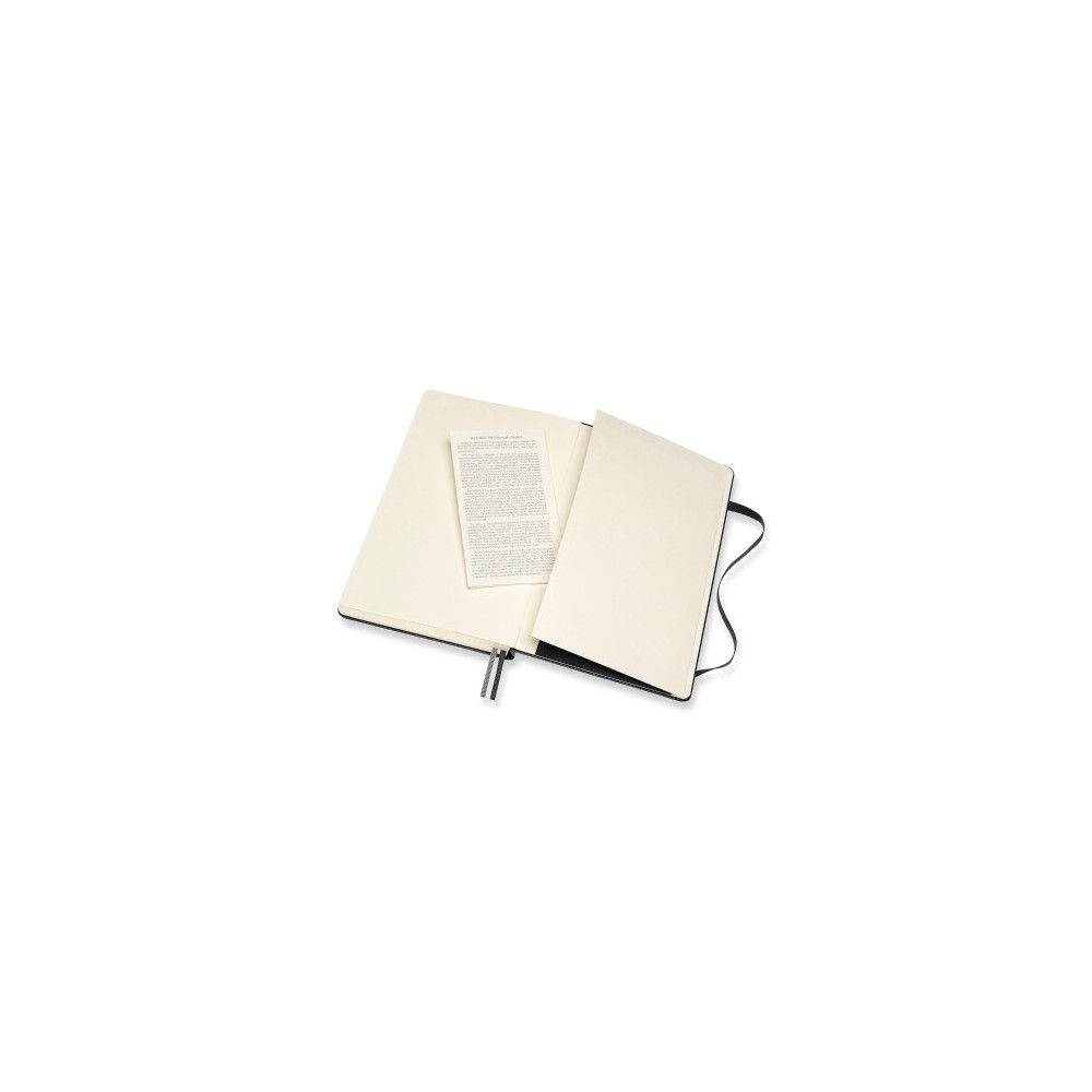 Notebook - Moleskine - dotted hard L black
