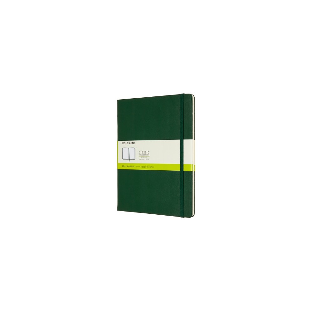 Notebook - Moleskine - plain hard XL myrtle green