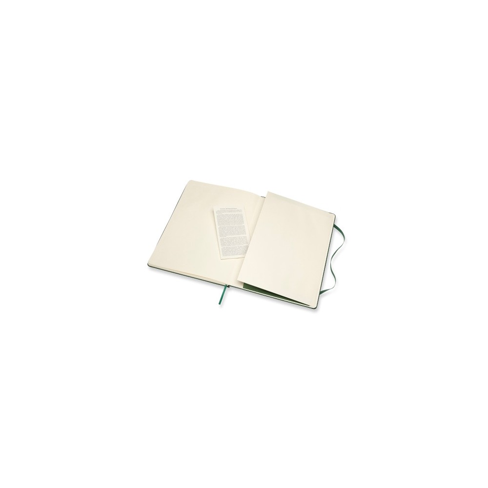Notebook - Moleskine - plain hard XL myrtle green