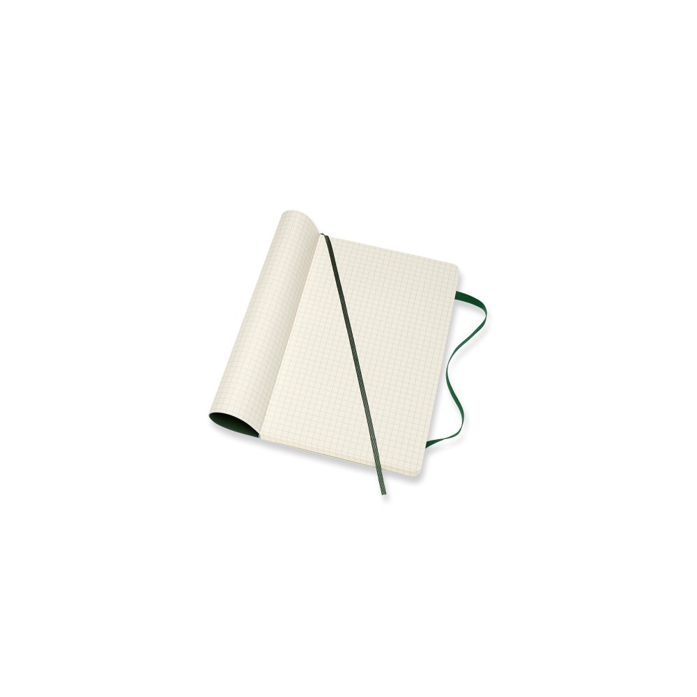 Notebook - Moleskine - squared soft L myrtle green