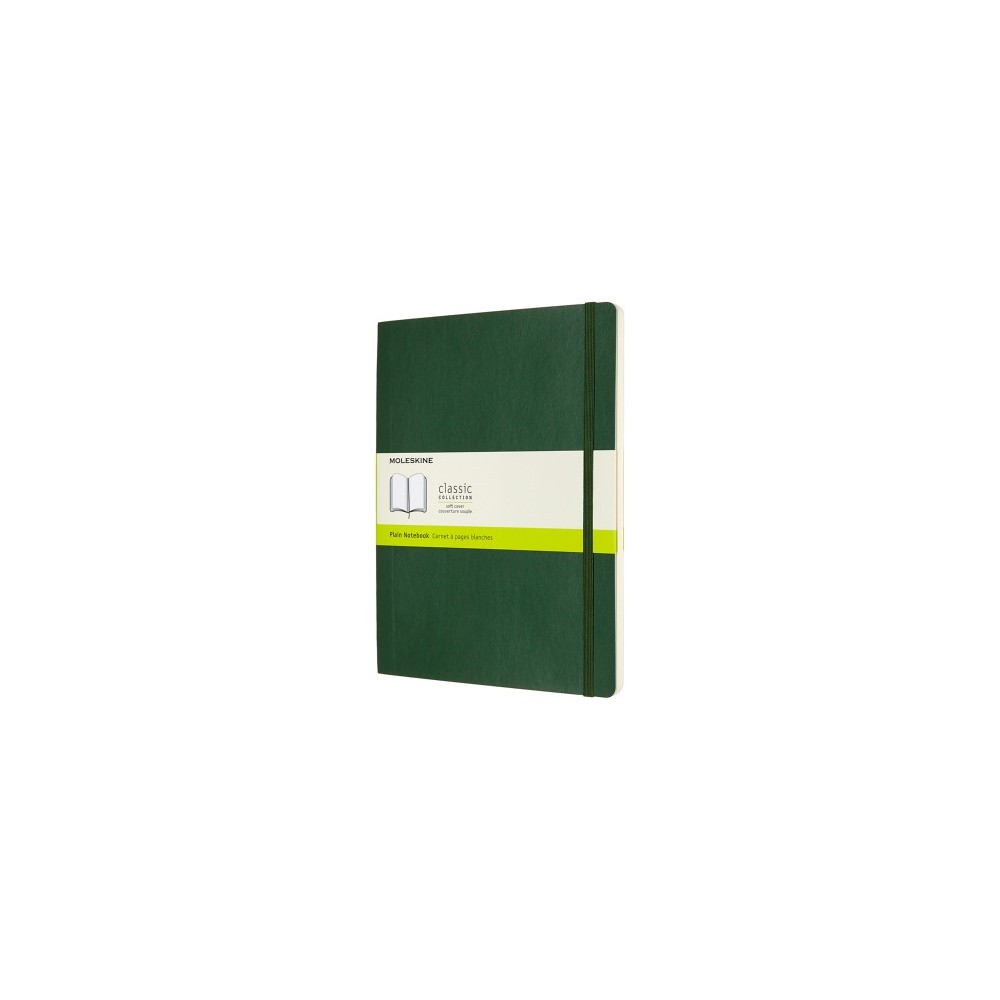 Notebook - Moleskine - plain soft XL myrtle green