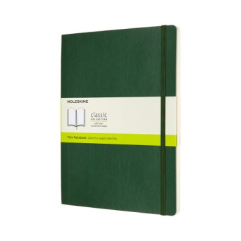 Notebook - Moleskine - plain soft XL myrtle green