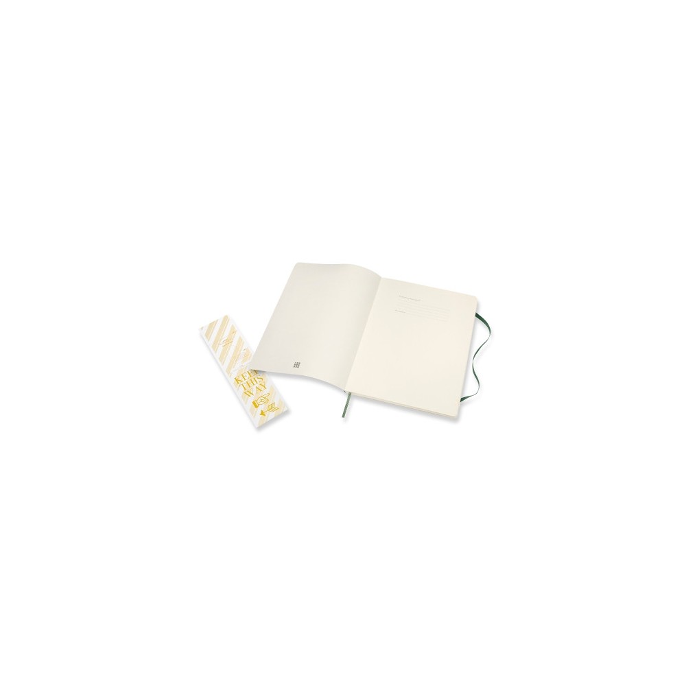 Notebook - Moleskine - plain soft XL myrtle green