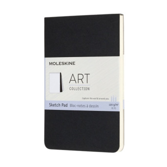 Sketch Pad - Moleskine - plain soft pocket black