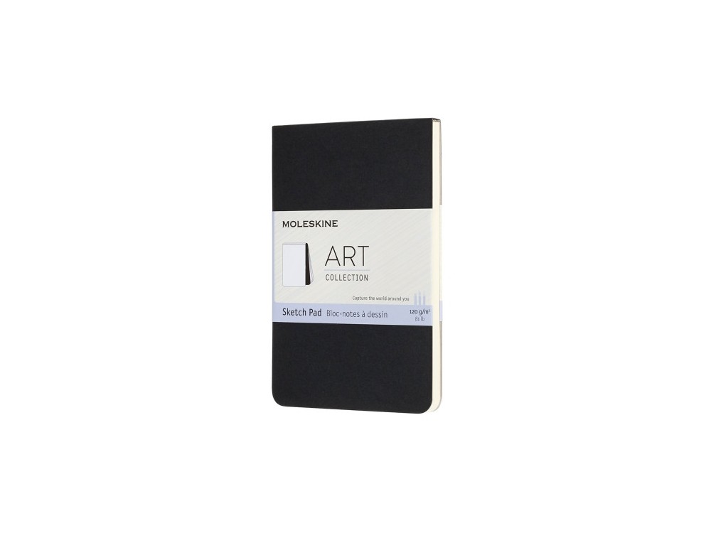 Sketch Pad - Moleskine - plain soft pocket black
