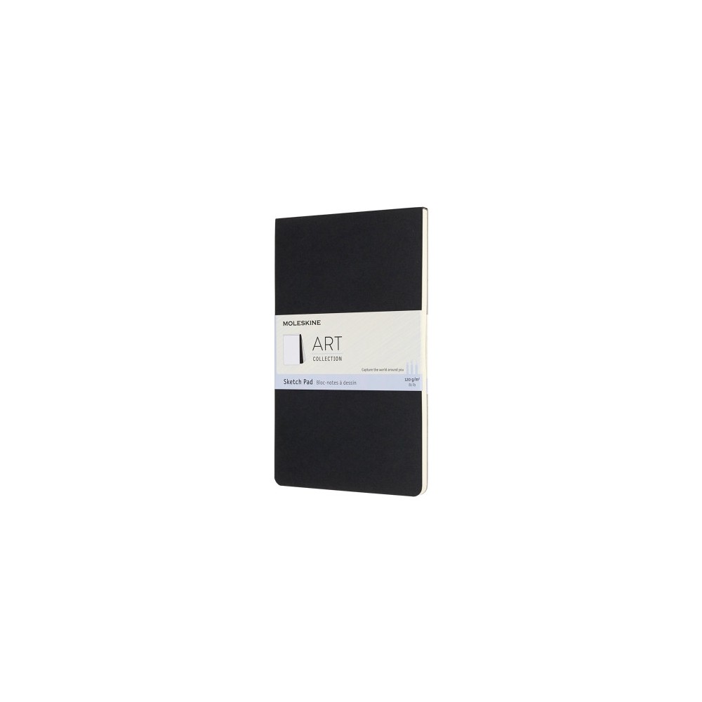 Sketch Pad - Moleskine - plain soft L black