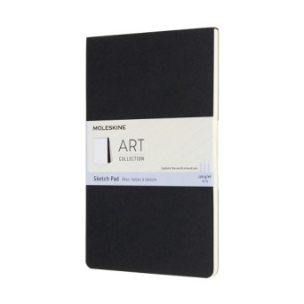 Szkicownik - Moleskine - gładki miękki L czarny