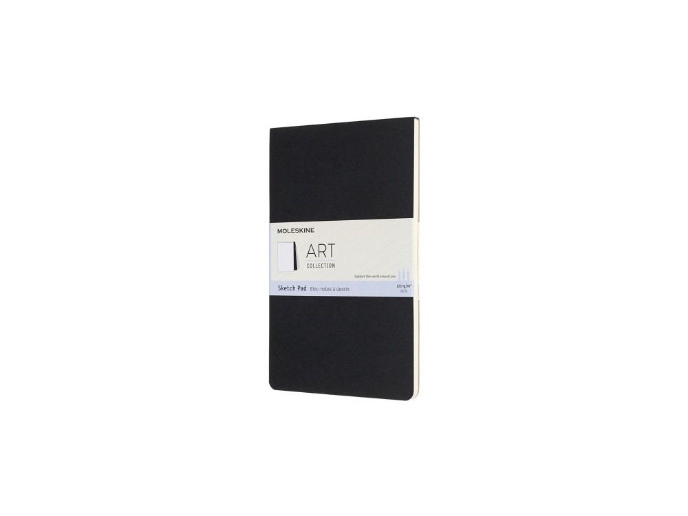 Sketch Pad - Moleskine - plain soft L black