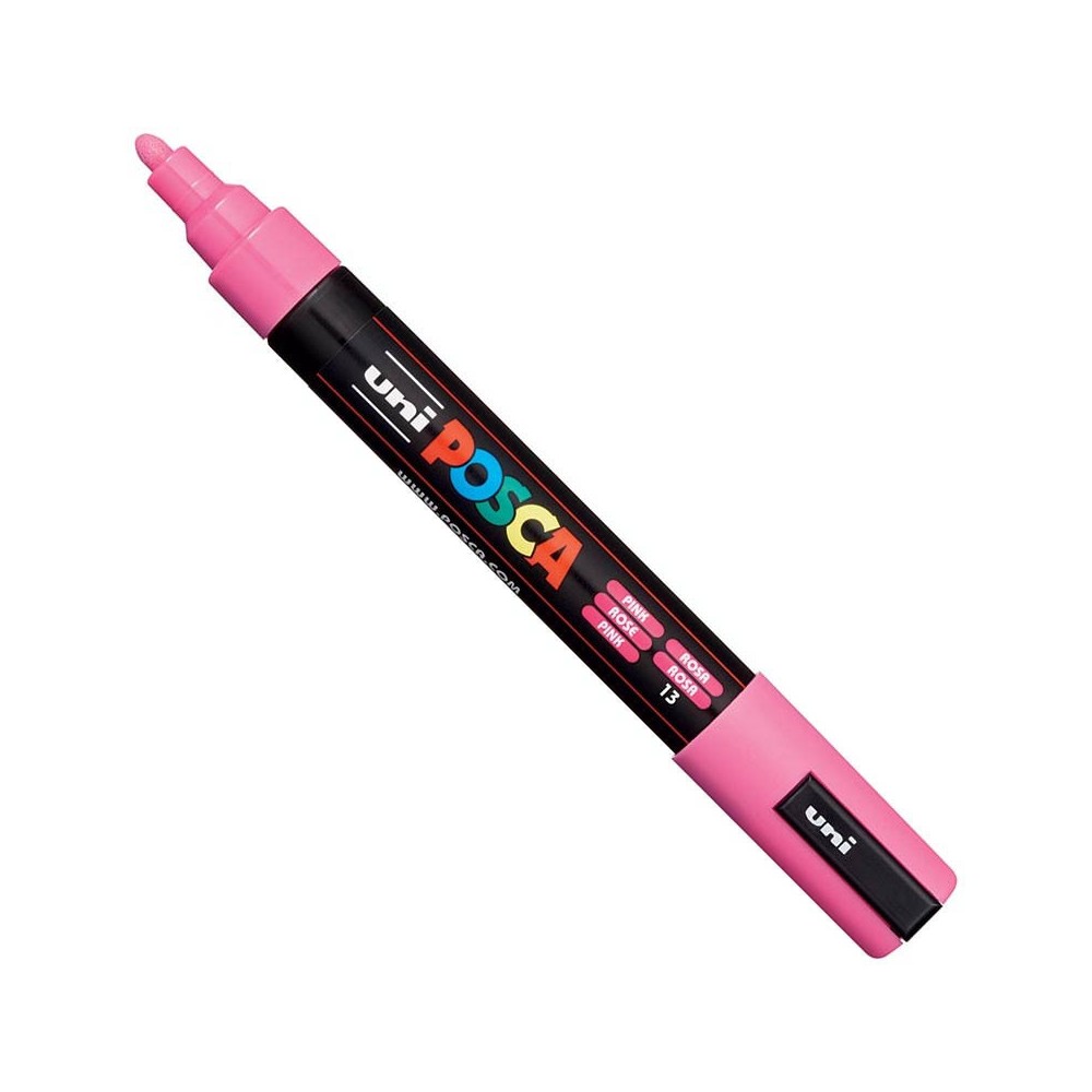 Marker Posca PC-5M - Uni - różowy, pink