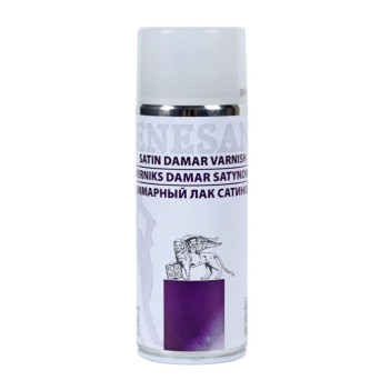 Werniks damarowy w sprayu - Renesans - satynowy, 400 ml
