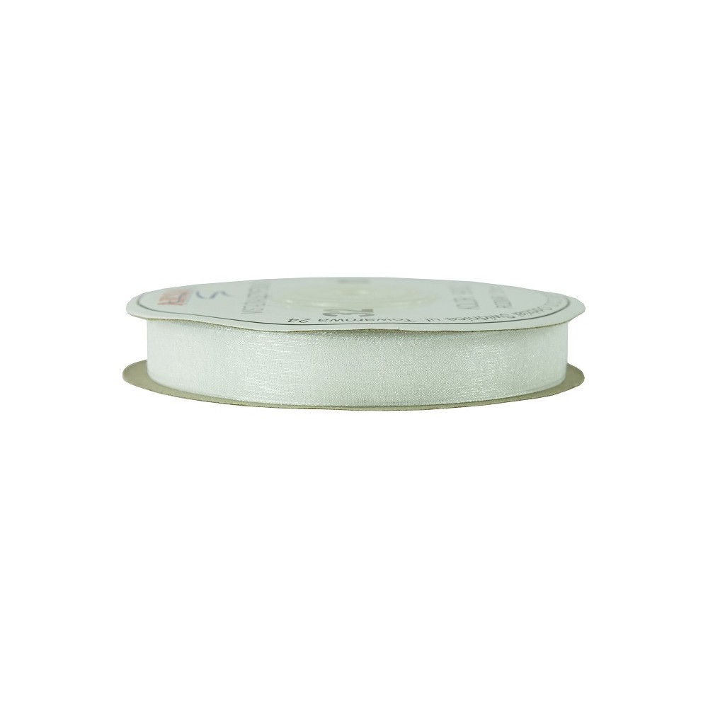 Wstążka szyfonowa 12 mm 32 m - 9002