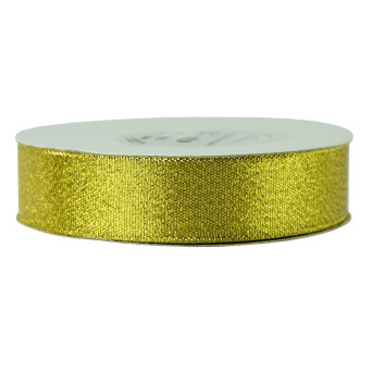 Glitter Ribbon 25 mm 32 m Gold