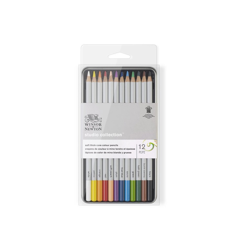 Studio Collection pencil set - Winsor & Newton - 12 pc.