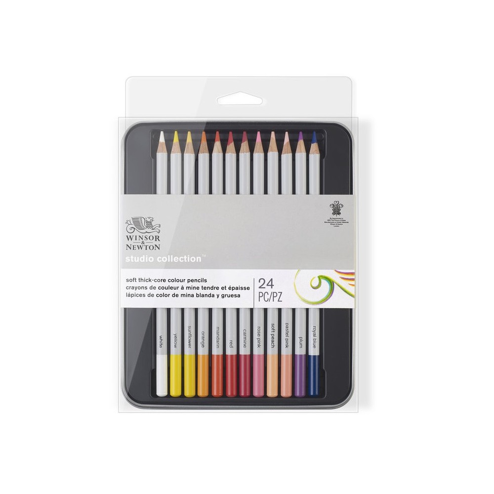 Studio Collection pencil set - Winsor & Newton - 24 pc.