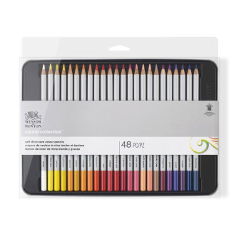 Zestaw kredek Studio Collection - Winsor & Newton - 48 szt.