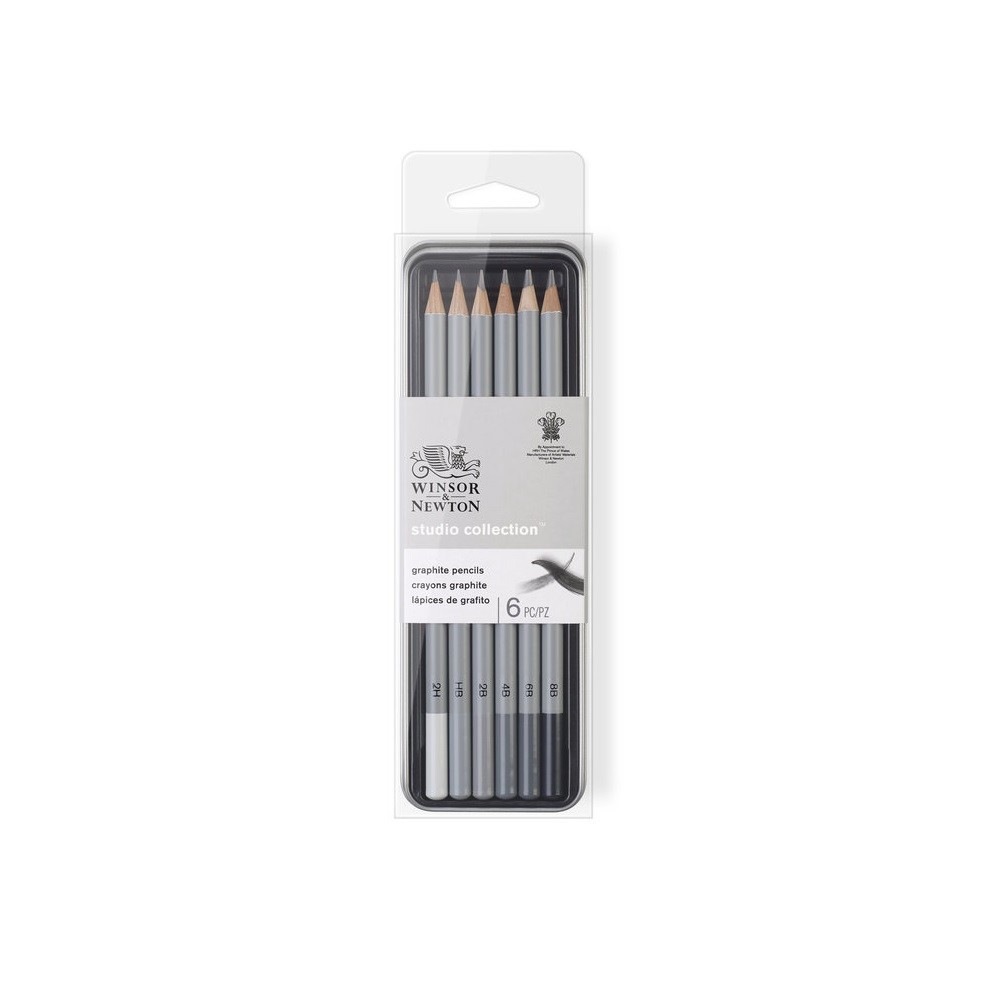 Zestaw ołówków - Winsor & Newton - 6 szt.