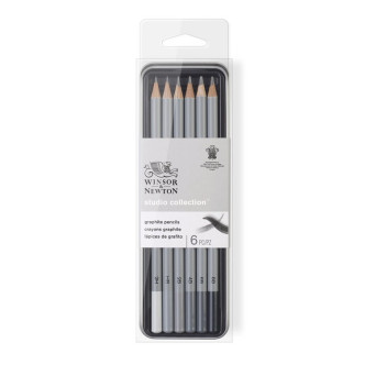 Zestaw ołówków - Winsor & Newton - 6 szt.