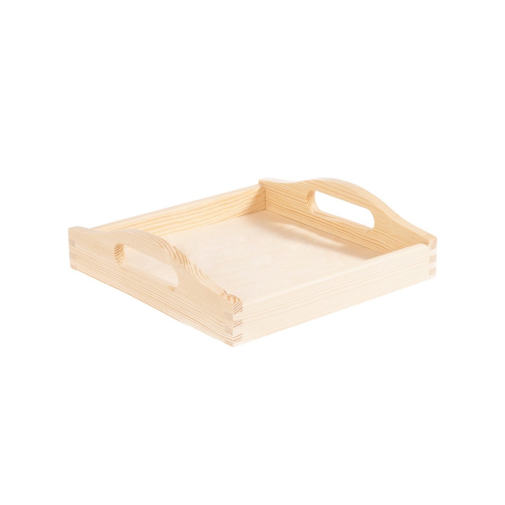 Wooden tray - 24 x 24 cm