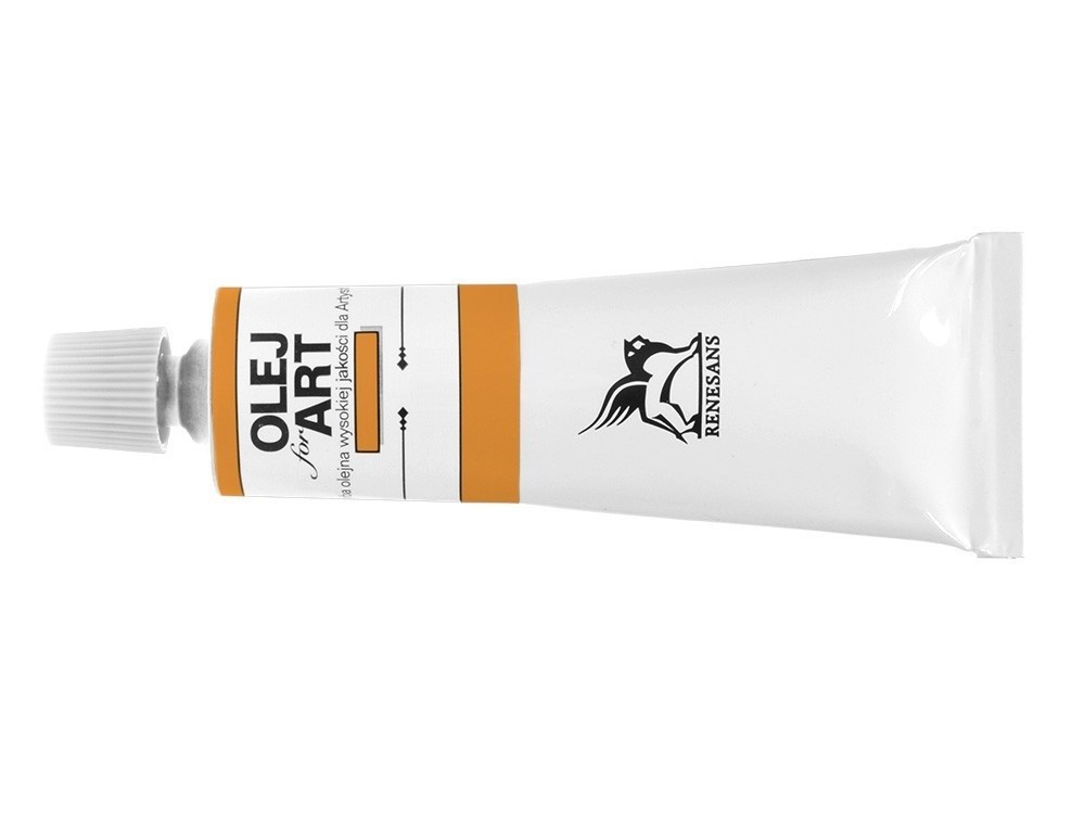 Oil-color Olej For Art - Renesans - 11, Cadmium Yellow Deep, 60 ml