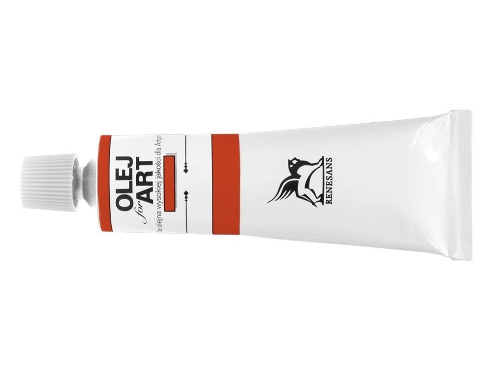 Farba olejna Olej for Art - Renesans - 16, cynober jasny, 60 ml