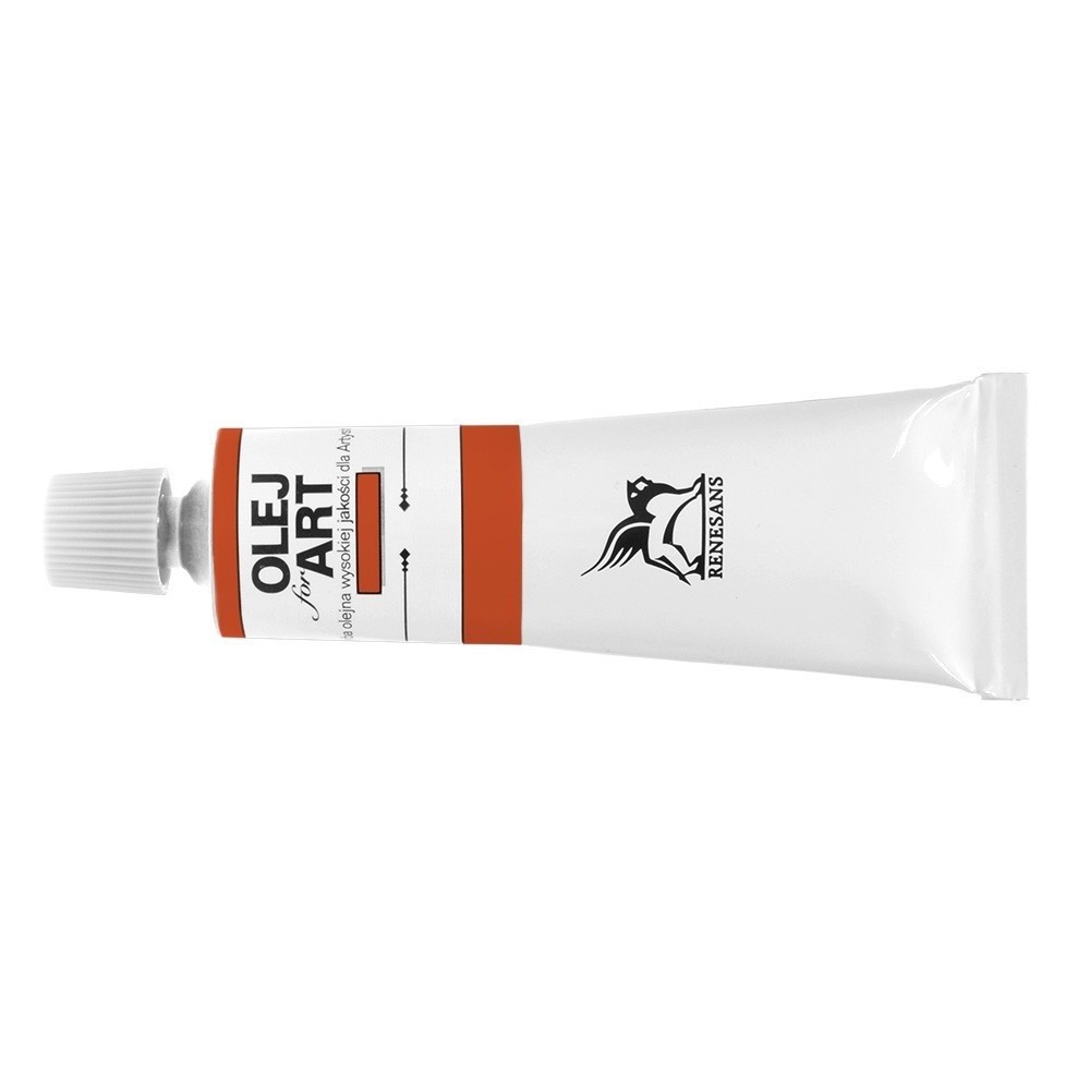 Oil paint Olej for Art - Renesans - 19, Saturn red, 60 ml