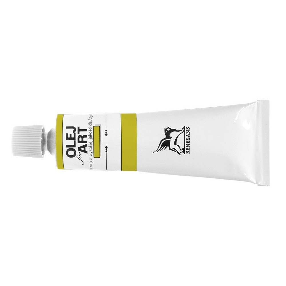 Oil-color Olej For Art - Renesans - 7, zinc yellow, 60 ml