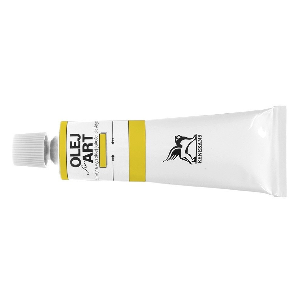 Farba olejna Olej for Art - Renesans - 9, żółta kadmowa cytrynowa, 60 ml