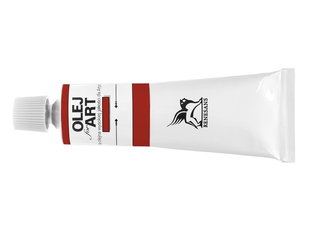 Oil paint Olej for Art - Renesans - 20, carmine, 60 ml