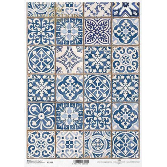 Papier do decoupage A4 - ITD Collection - ryżowy, R1380