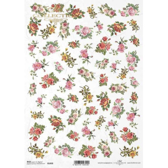 Decoupage paper A4 - ITD Collection - rice, R1450