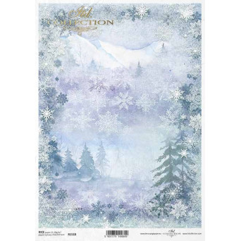 Decoupage paper A4 - ITD Collection - rice, R1518