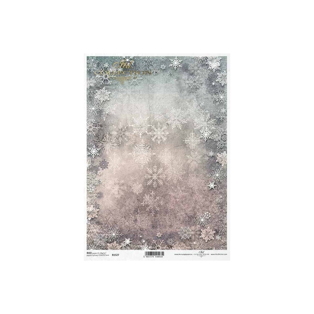Decoupage paper A4 - ITD Collection - rice, R1527
