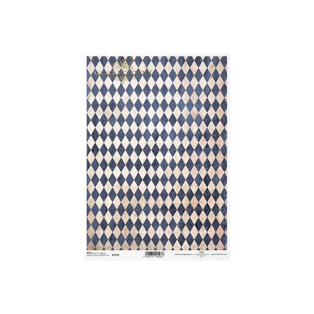 Papier do decoupage A4 - ITD Collection - ryżowy, R1528