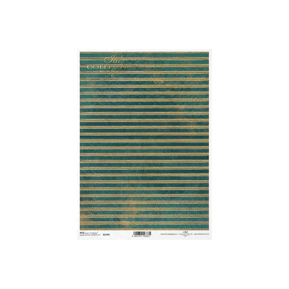 Papier do decoupage A4 - ITD Collection - ryżowy, R1594