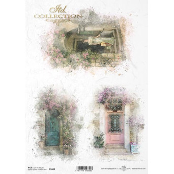 Papier do decoupage A4 - ITD Collection - ryżowy, R1600