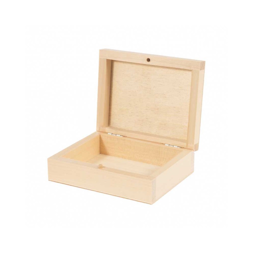 Wooden box for playing cards