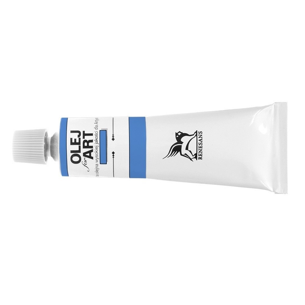 Oil paint Olej for Art - Renesans - 31, mediterranean blue, 60 ml
