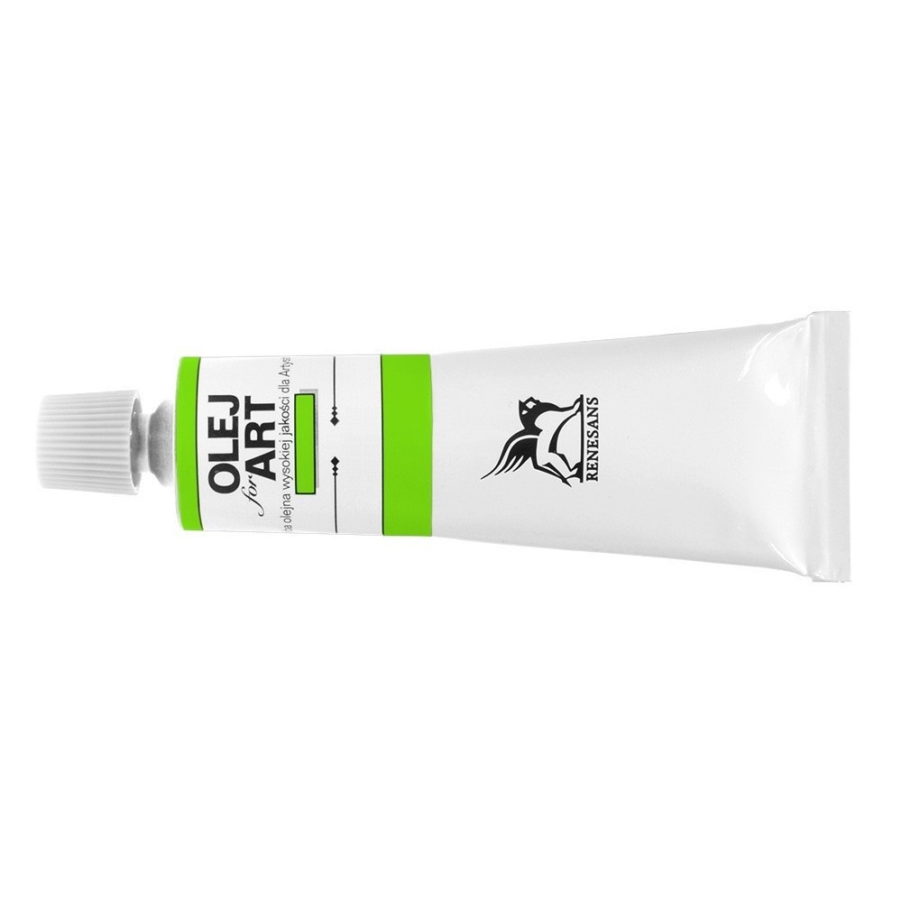 Farba olejna Olej for Art - Renesans - 36, zieleń cynobrowa jasna, 60 ml